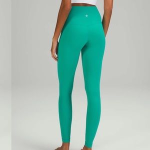 NWT Lululemon Align HR 25” Maldives Green 6